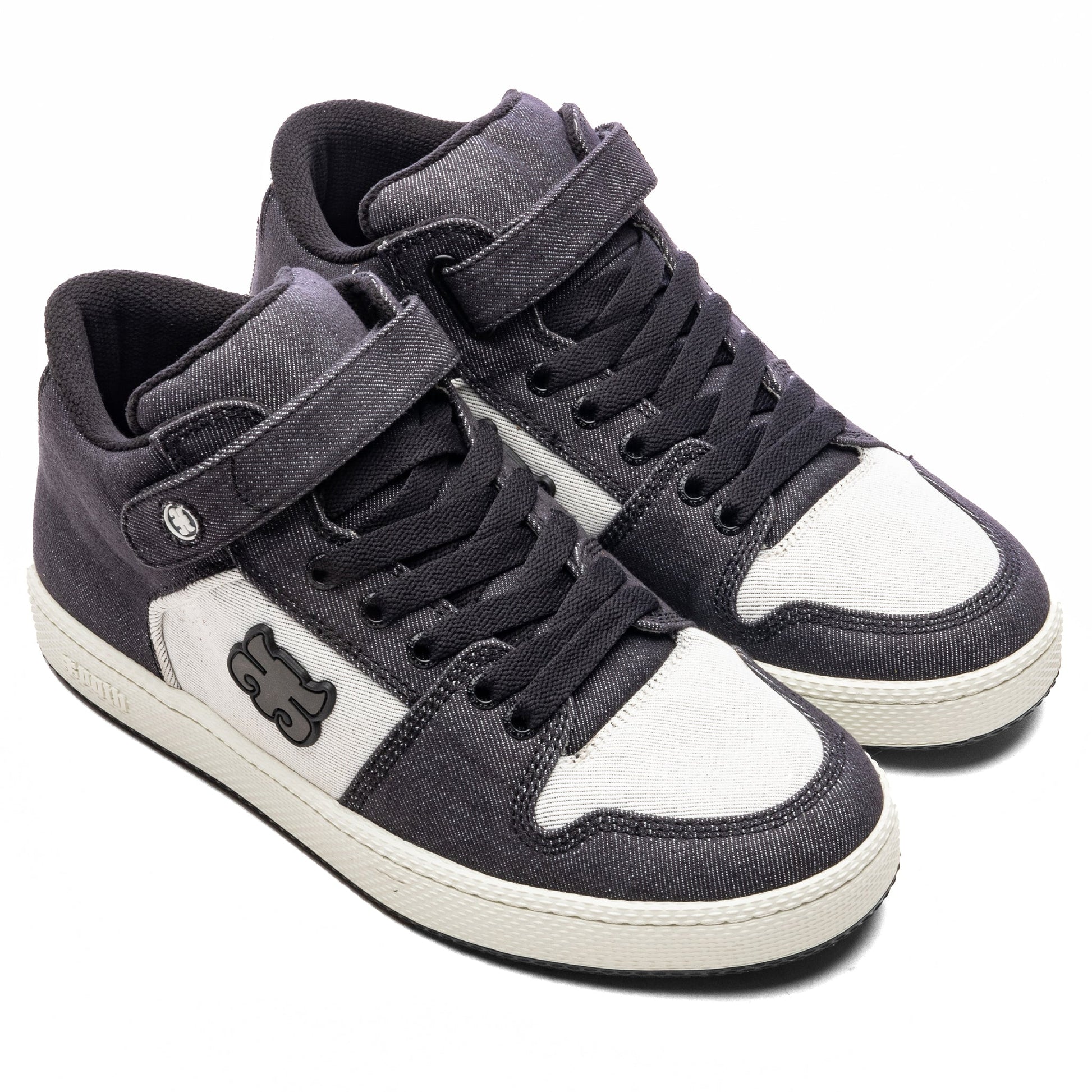 Ipath Grasshopper  Black Denim Hemp Shoes Pair
