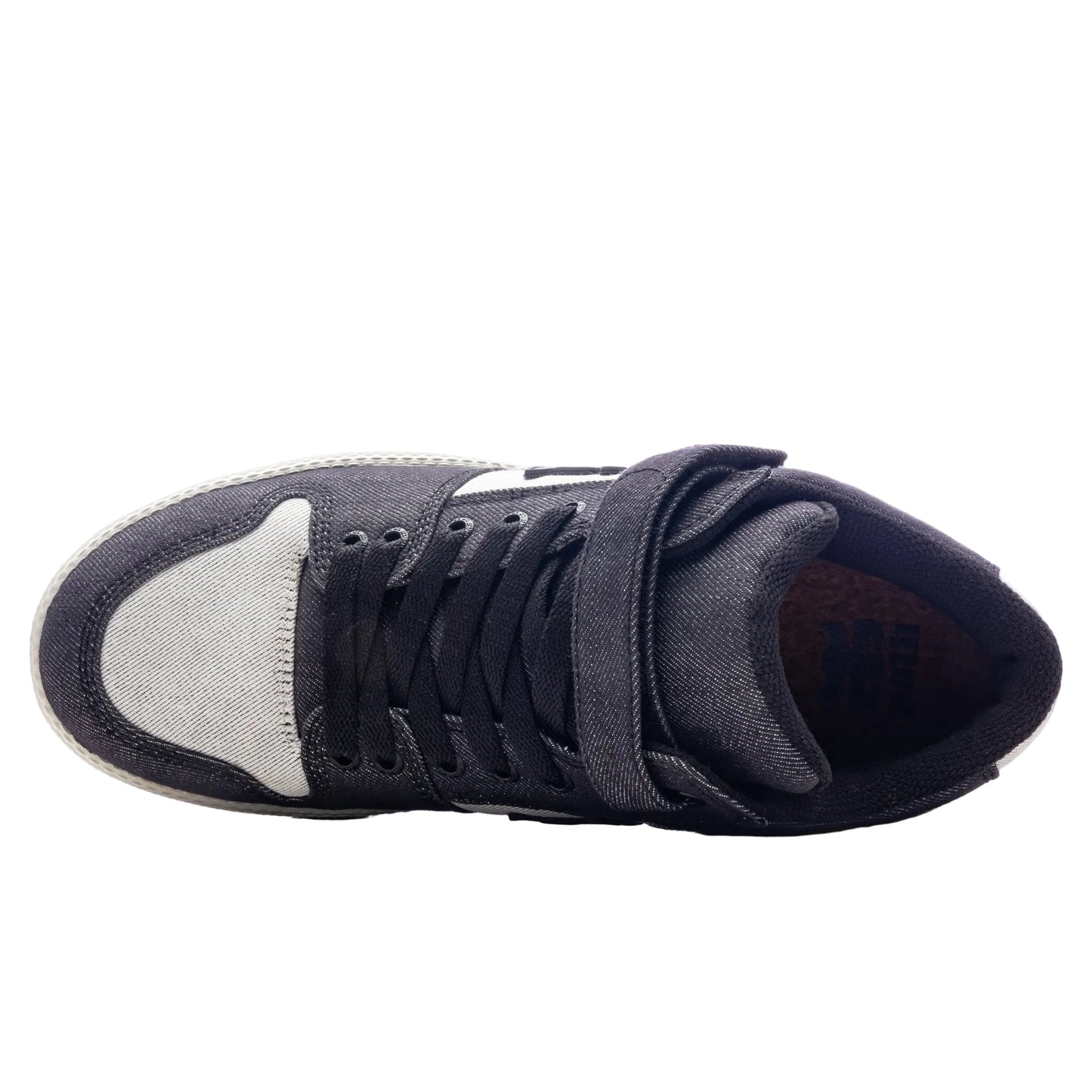 Ipath Grasshopper Black Denim Hemp Shoes Top Down