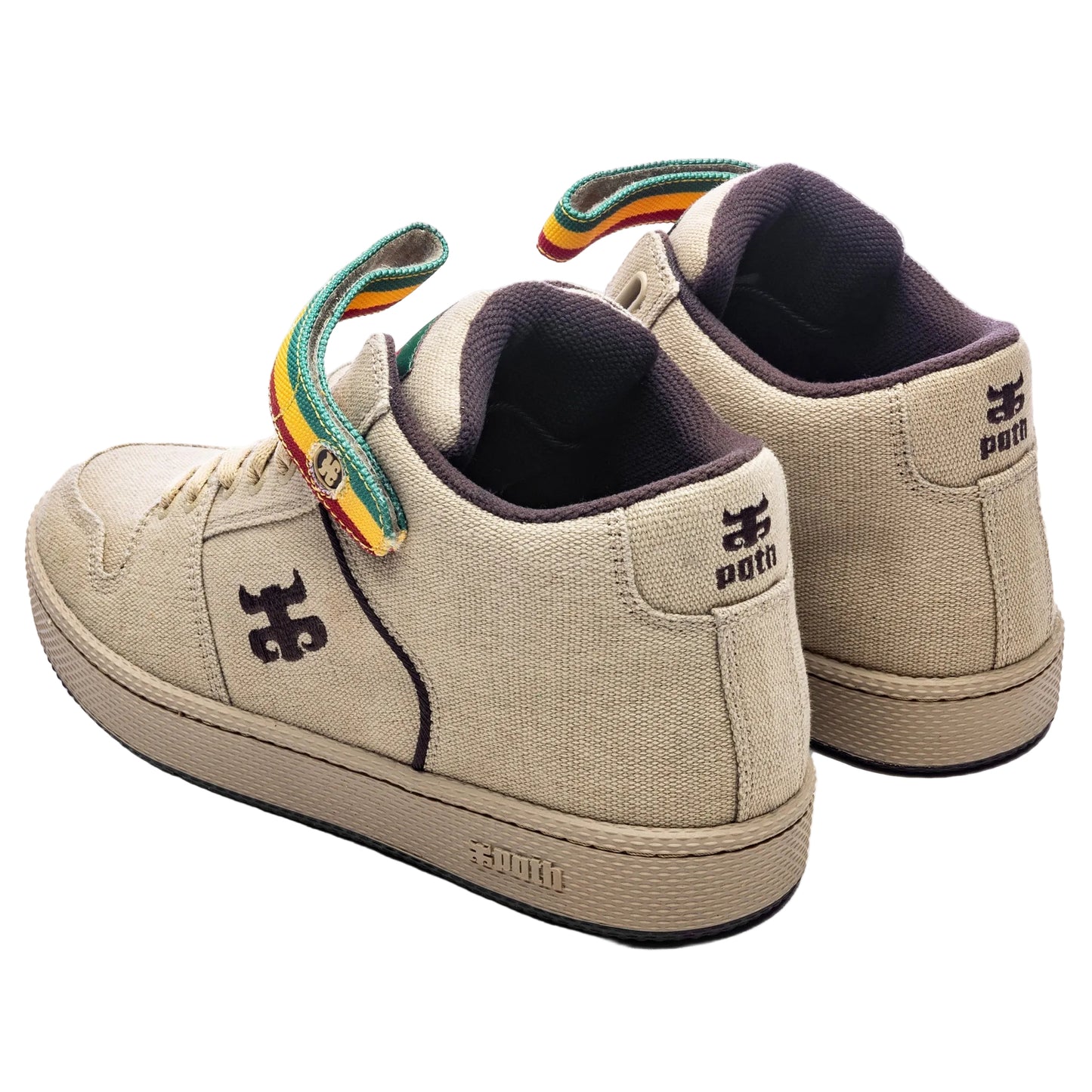 Ipath Grasshopper Natural Hemp Shoes Pair Back
