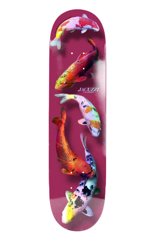 Jacuzzi Skateboards 500 Years  Rose Holographic 8.25" 