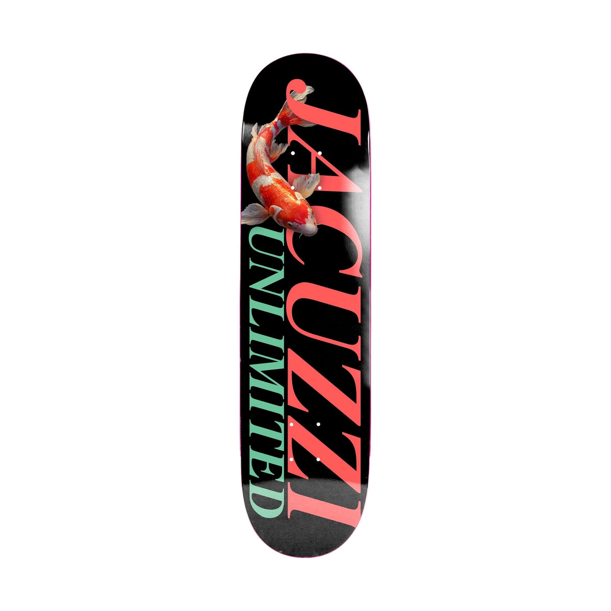 Jacuzzi Unlimited Koi Logo Black Deck