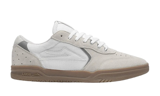 Lakai Atlantic XLK White Suede Skate Shoes