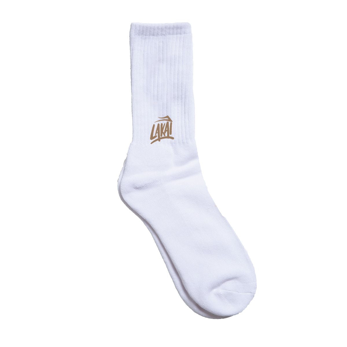 Lakai Brush Crew Socks White