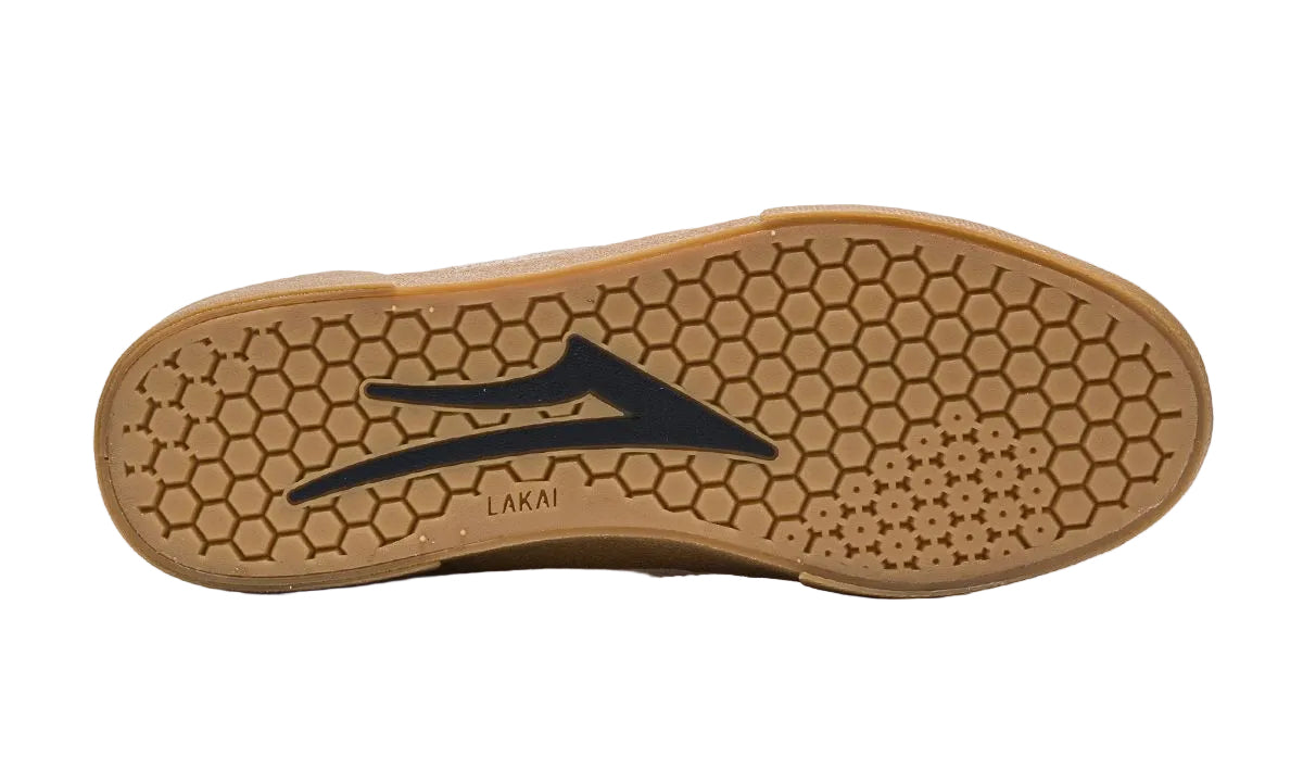 Lakai Cambridge Cream Suede Skate Shoes Bottom