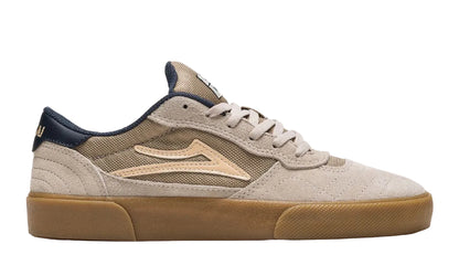 Lakai  Cambridge Cream Suede Skate Shoes