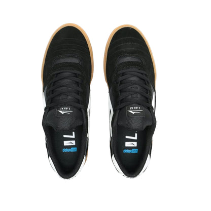 Lakai Cambridge Skate Shoes - Black/Gum Suede Top