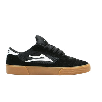 Lakai Cambridge Skate Shoes - Black/Gum Suede side