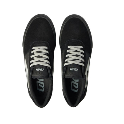 Lakai Manchester Skate Shoes Black/Black Top
