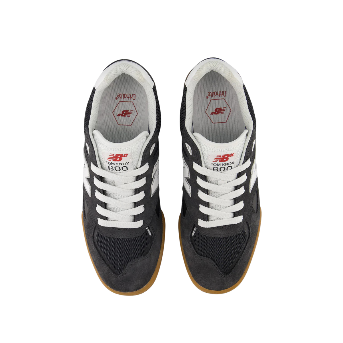 New Balance Numeric | 600 Tom Knox Signature Model | Dark Grey/White