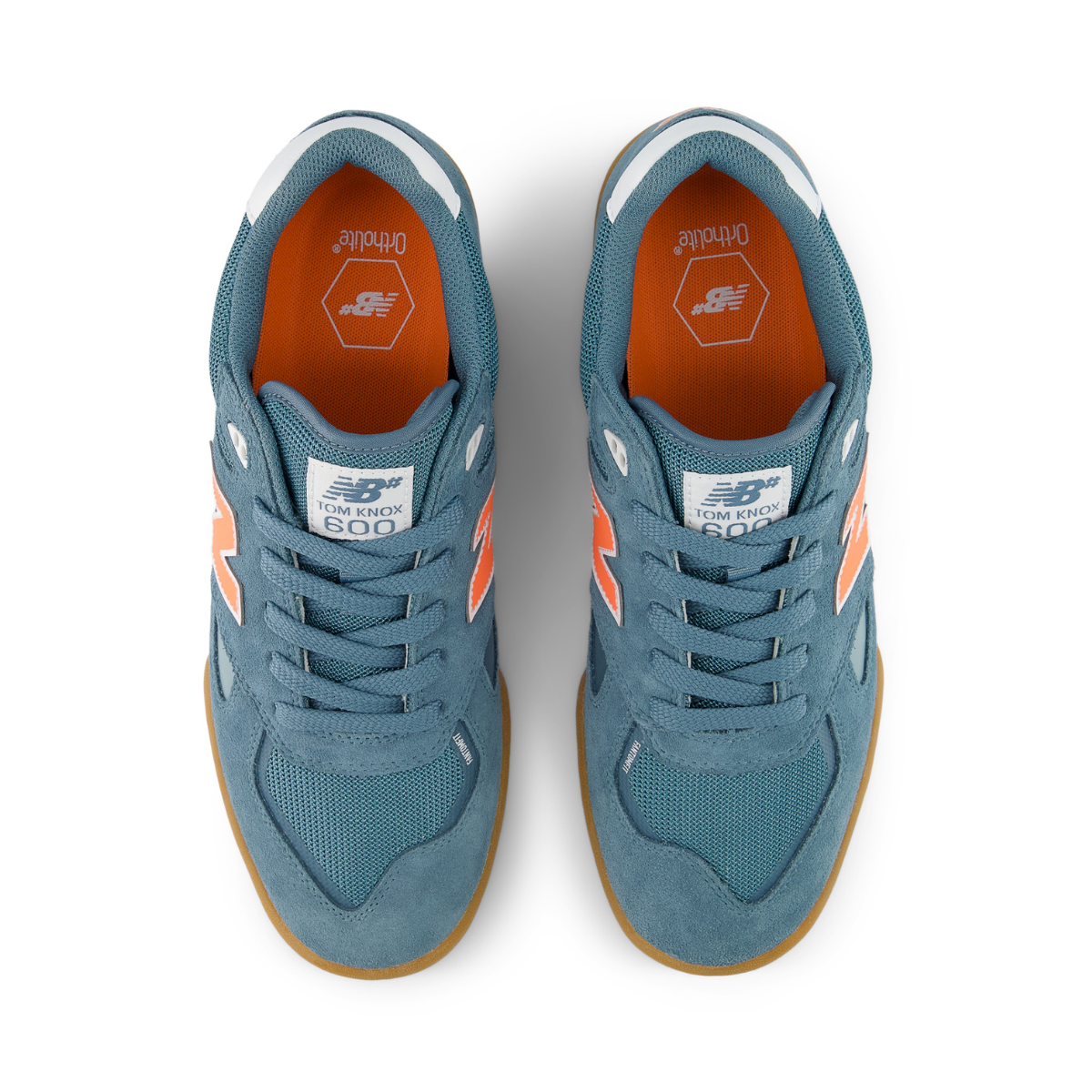 New Balance Numeric | 600 Tom Knox Signature Model | Saltwater/Orange