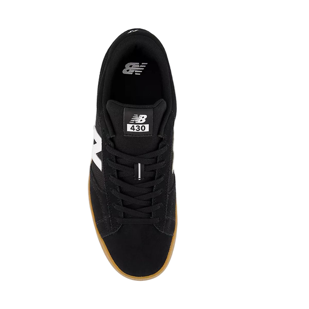 New Balance Numeric 430 Skate Shoes Black & Gum  Top
