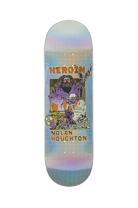 Heroin Skateboards | Nolan Houghton Hellscape Deck | 9.5"