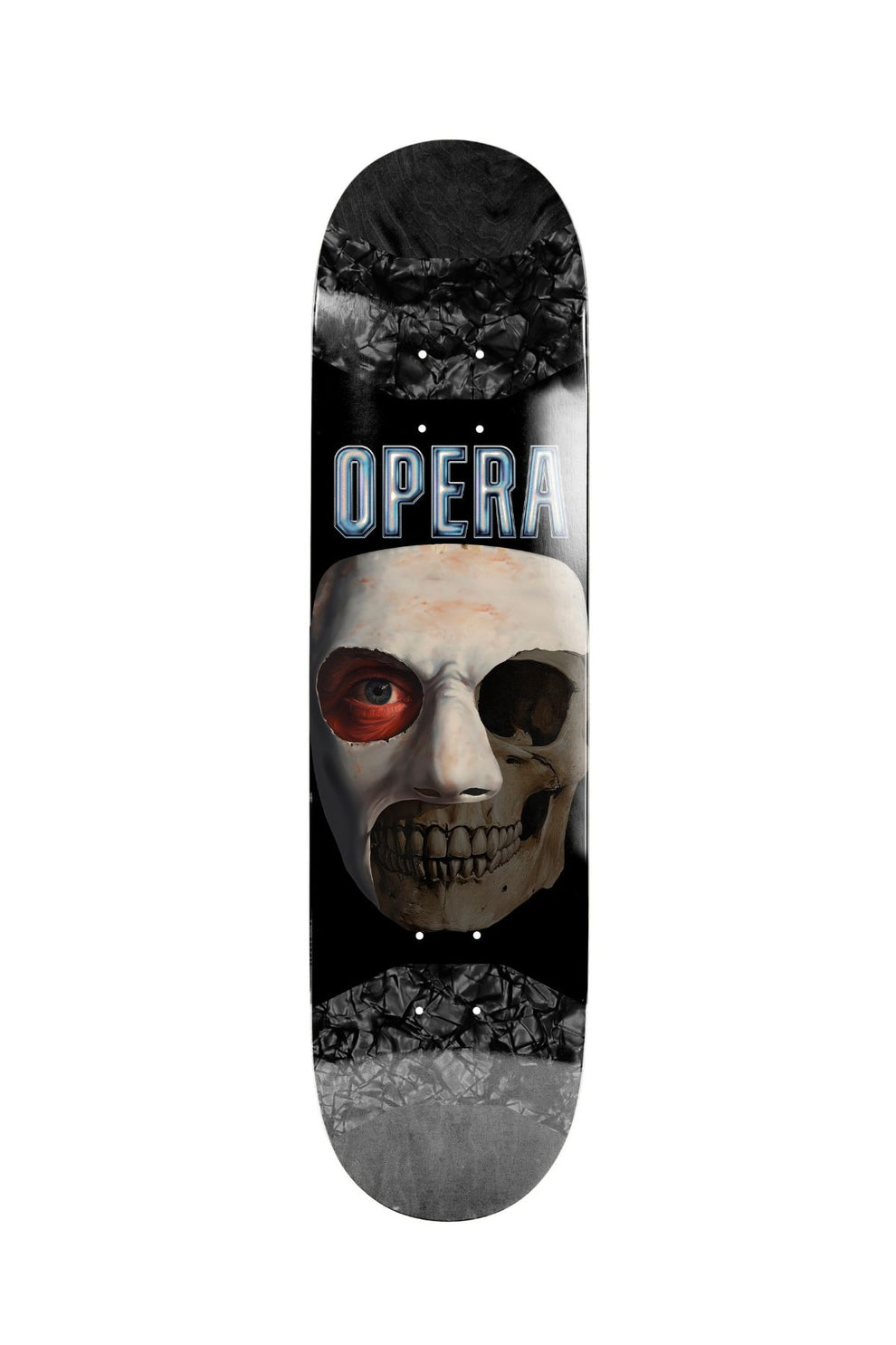 Opera | Skull Mask Pop Slick Deck | EX7 | 8.5” – 608 Skateshop