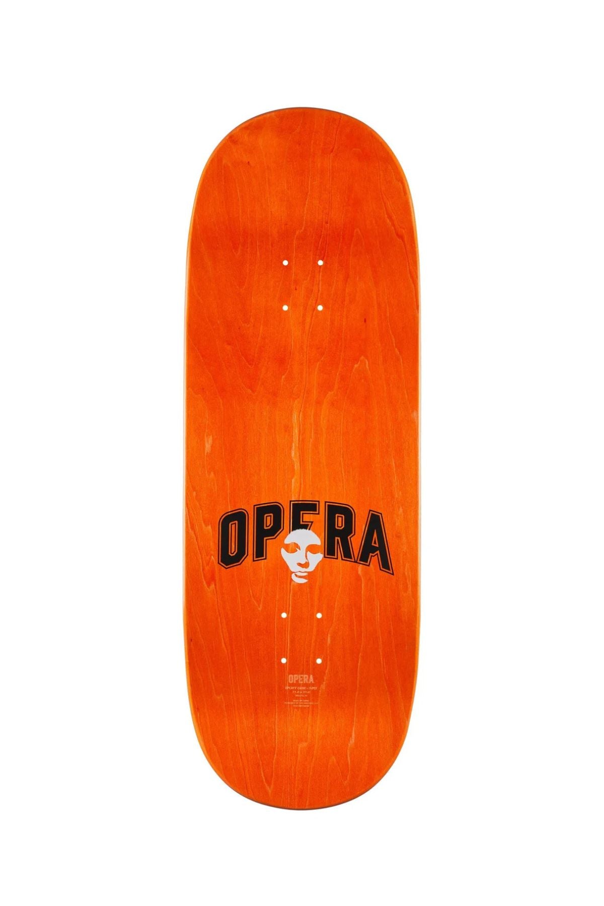 Opera Triple Torn Big Mask Deck 11" Top