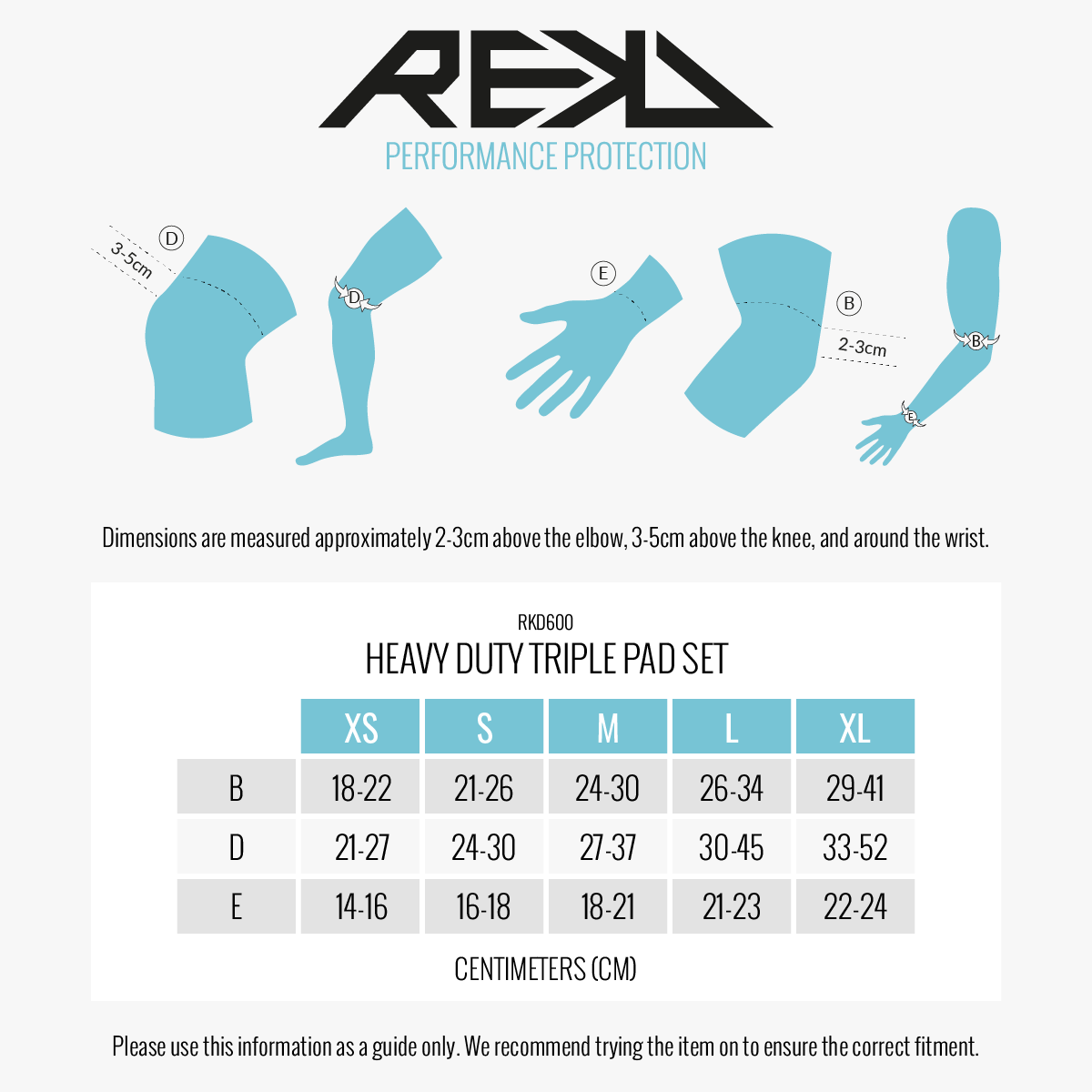 REKD | Heavy Duty Triple Pad Set