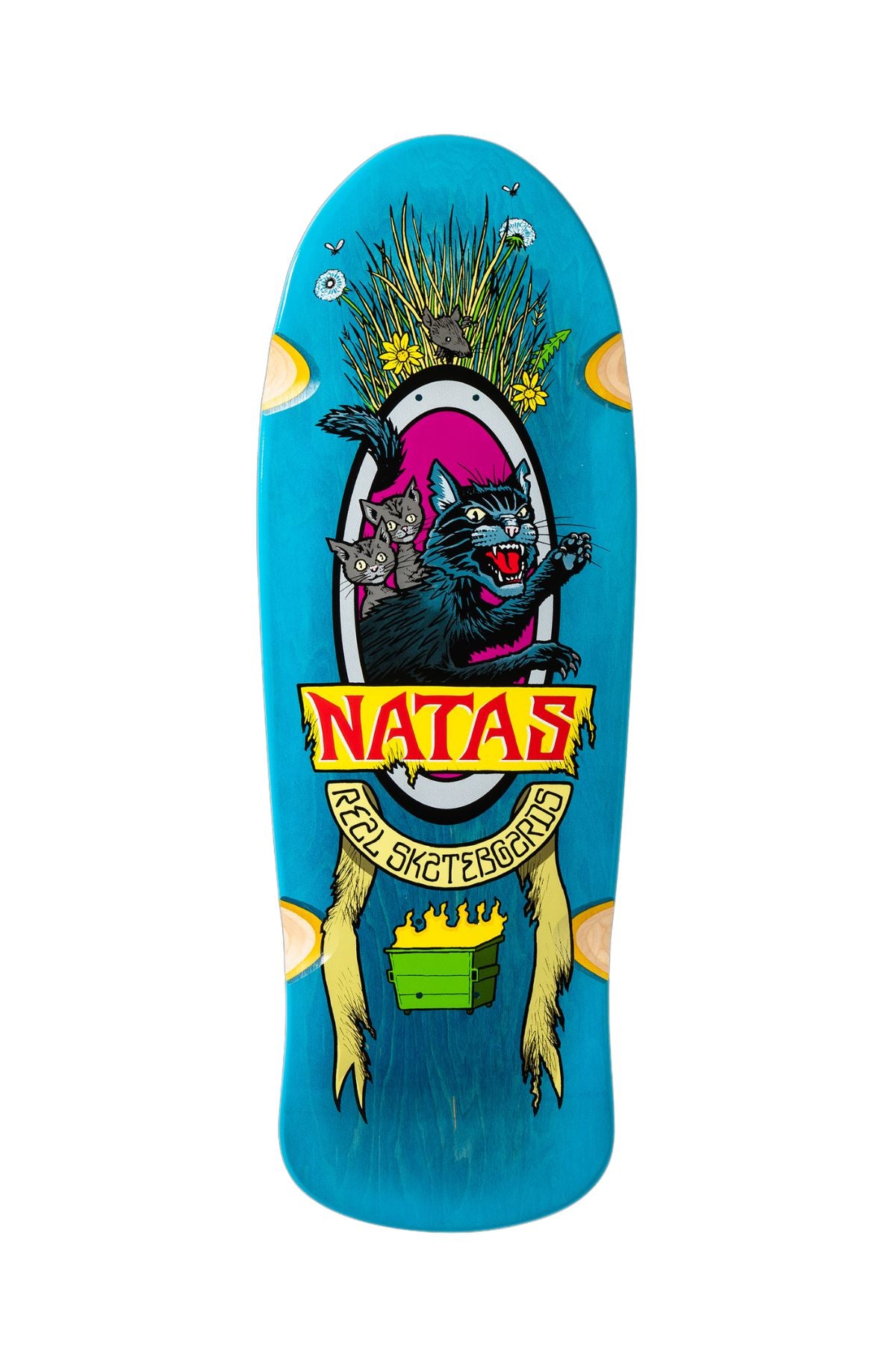 Real | Natas Kaupas Guest Pro Model Deck  x Todd Francis | SSD25 | Blue | 10.891”