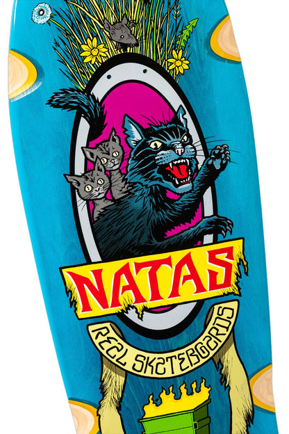 Real | Natas Kaupas Guest Pro Model Deck  x Todd Francis | SSD25 | Blue | 10.891”