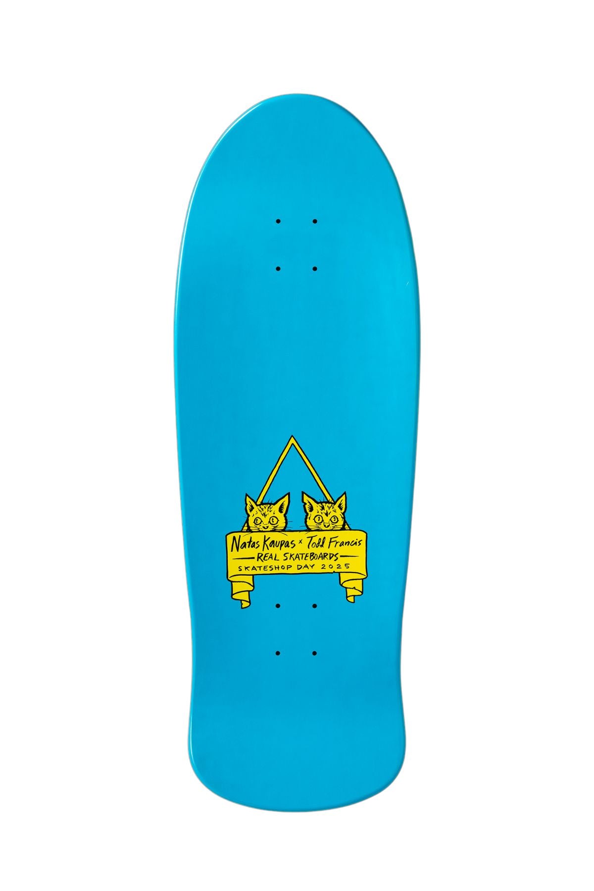 Real | Natas Kaupas Guest Pro Model Deck  x Todd Francis | SSD25 | Blue | 10.891”