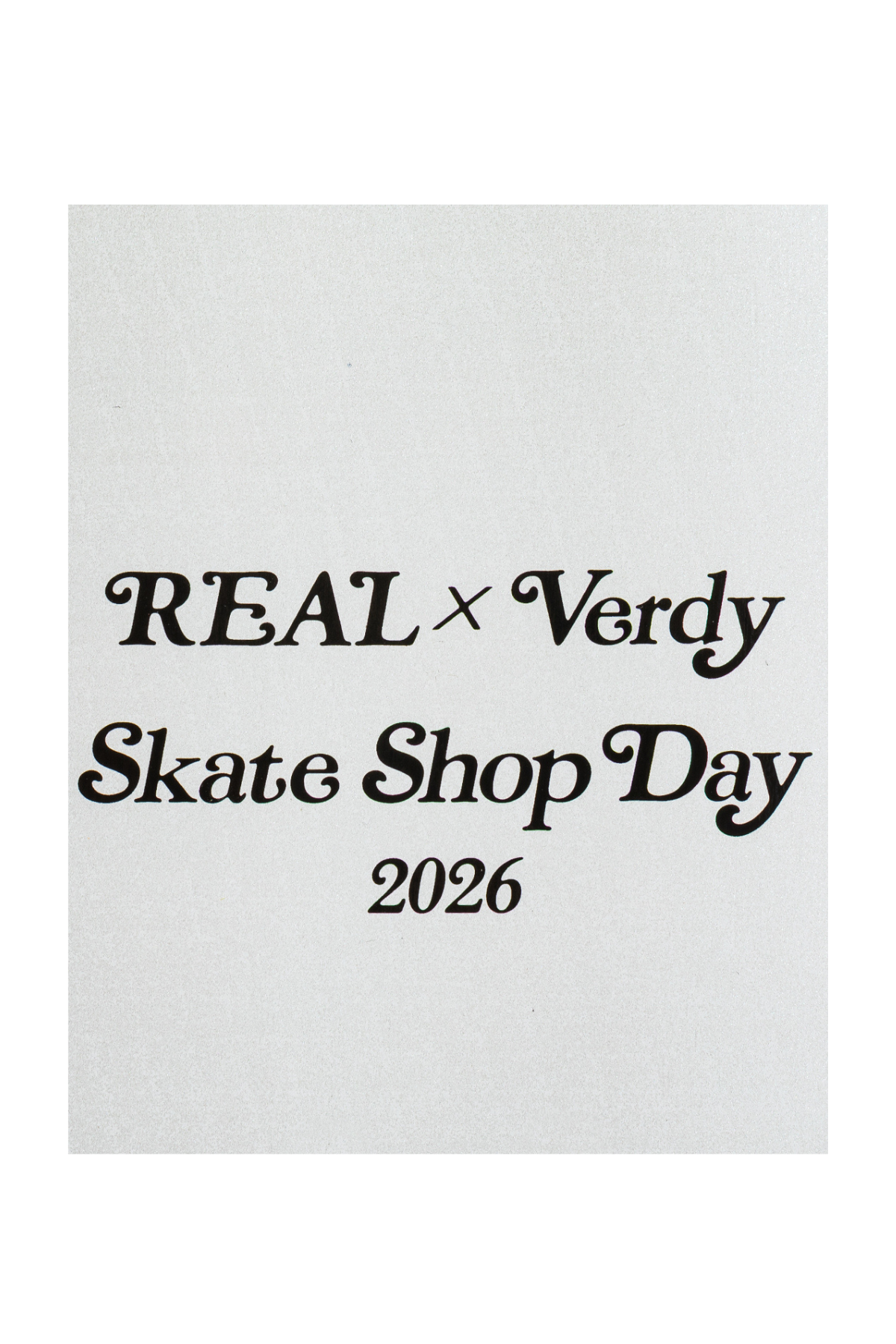 Real | SSD 26 Verdy Oval Deck | 8.38”
