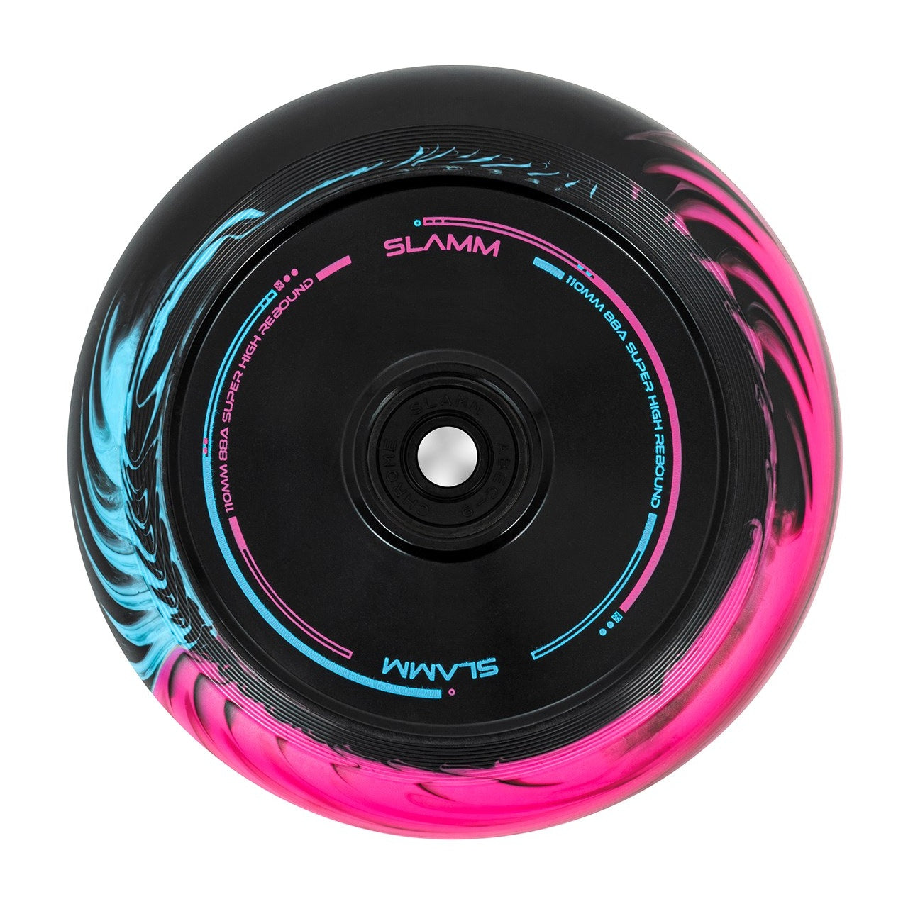 Slamm Scooters | Slamm 110mm Swirl Hollow Core Wheels - Pair
