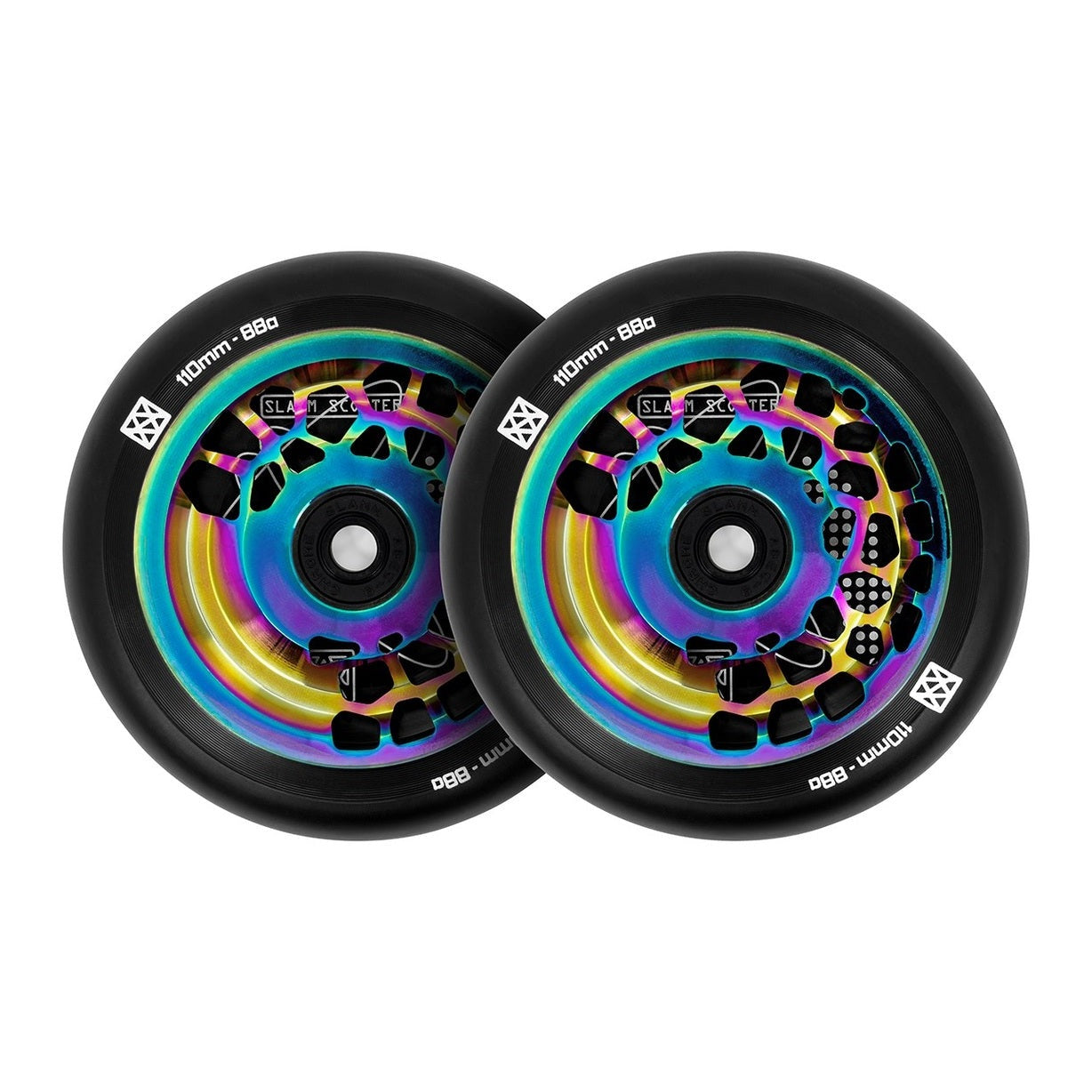 Slamm Scooters | Slamm Neochrome 110mm Split Core Wheels - Pair