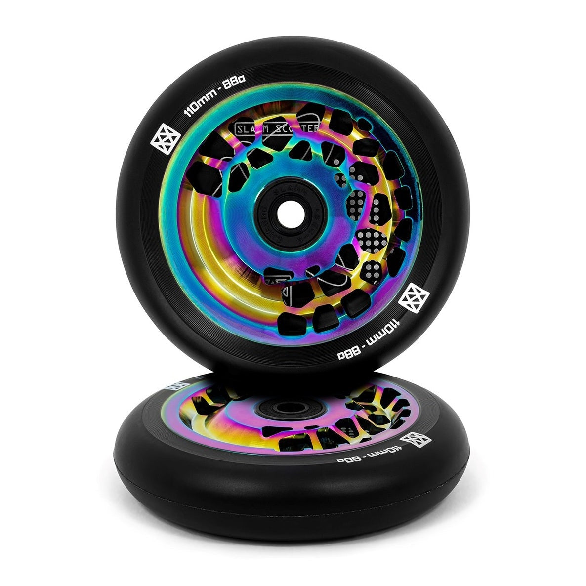 Slamm Scooters | Slamm Neochrome 110mm Split Core Wheels - Pair