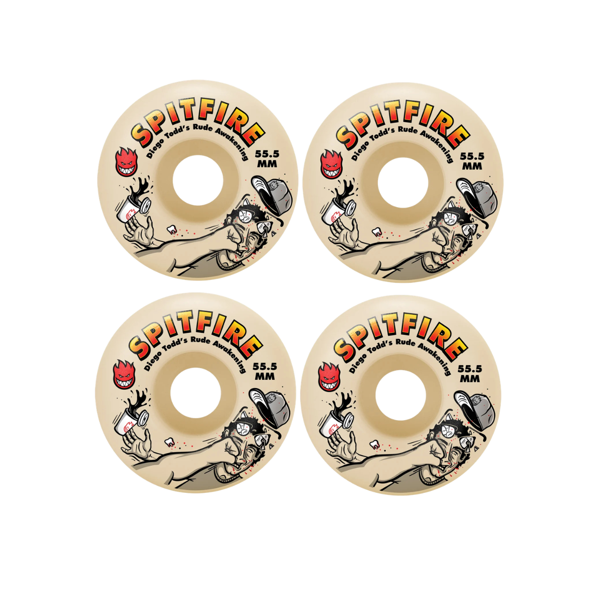 Spitfire | Formula 4 Diego Todd Rude Awakening Classic | 55.5mm 99DU