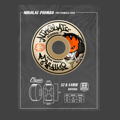 Spitfire | Formula 4 Nikolai Piombo Pro Edition Classic | 52mm 99DU
