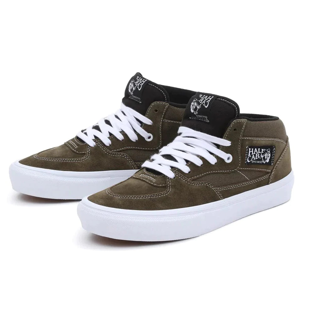 VANS SKATE HALF CAB SKATE SHOES - GOTHIC OLIVE all view