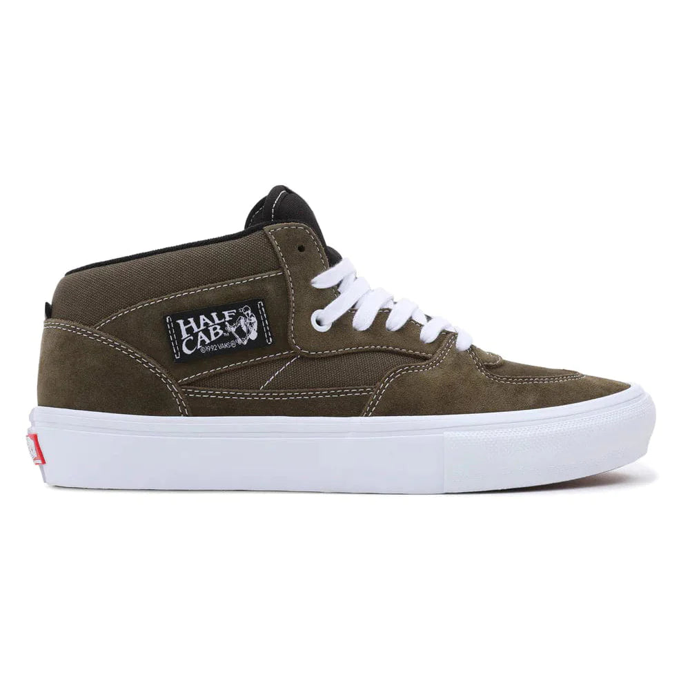 VANS SKATE HALF CAB SKATE SHOES - GOTHIC OLIVE side