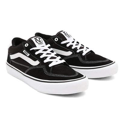 Vans Skate Rowan Shoe | Black/White