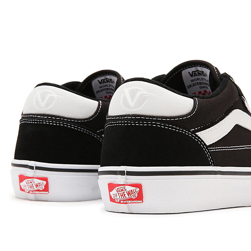 Vans Skate Rowan Shoe | Black/White