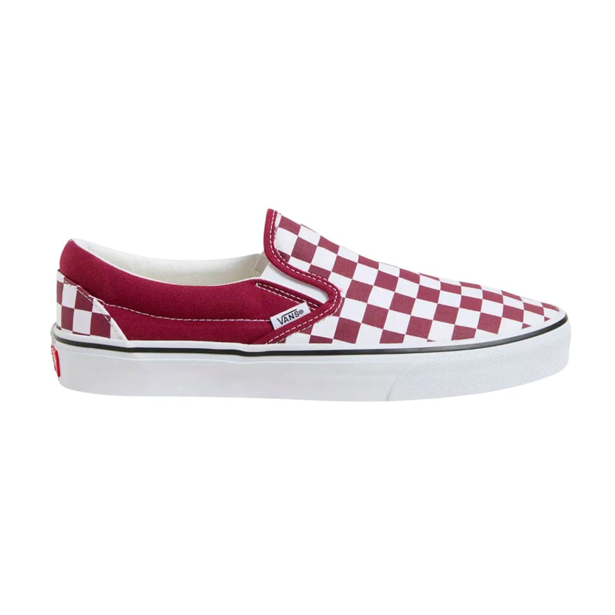 Vans | Classic Slip-On | Tri-Tone Check- Red