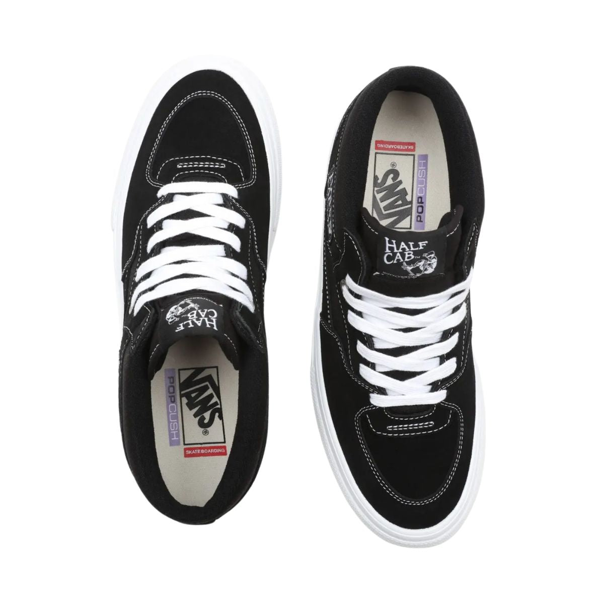 Vans | Skate Half Cab Shoes | Black/White