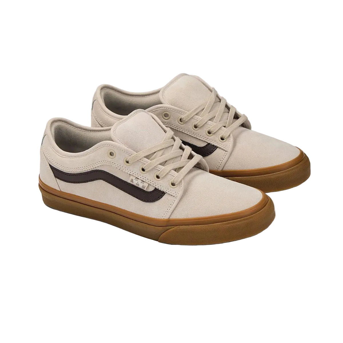 Vans Skate Chukka Low Sidestripe Taupe  Side Pair