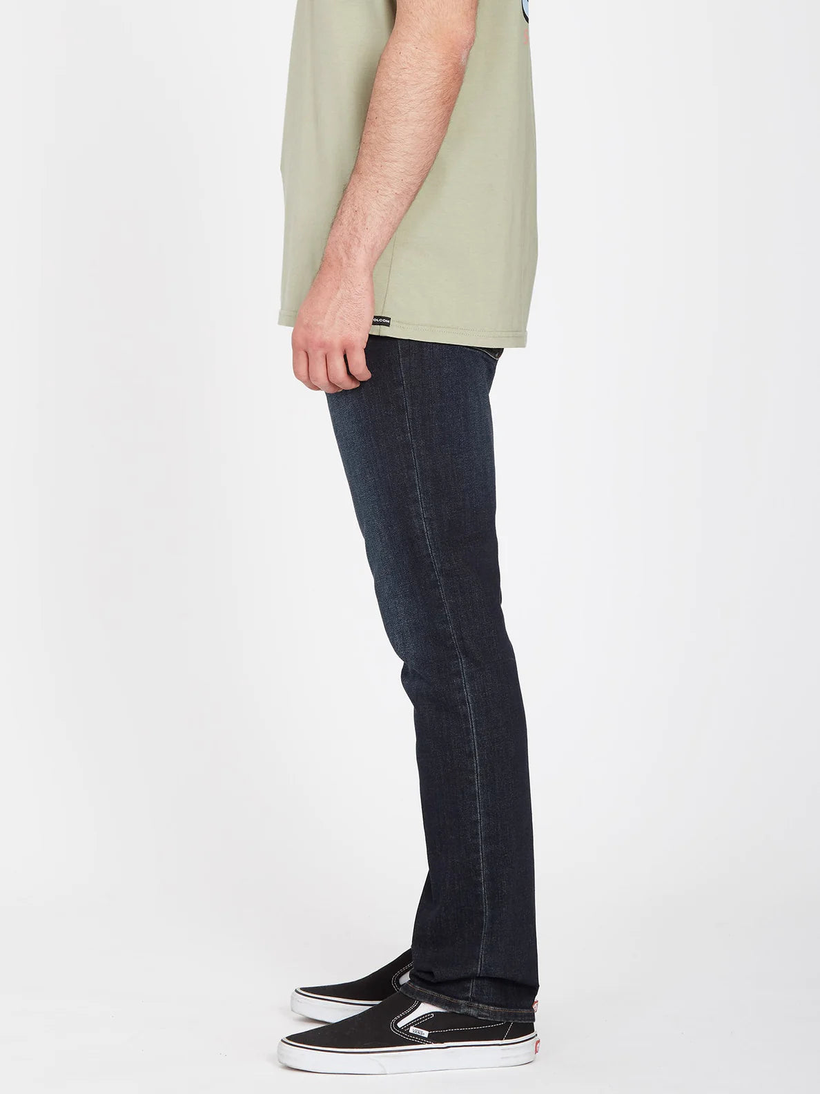 Volcom Jeans Vorta Denim Sandy Indigo Blue Uomo » Streetwear