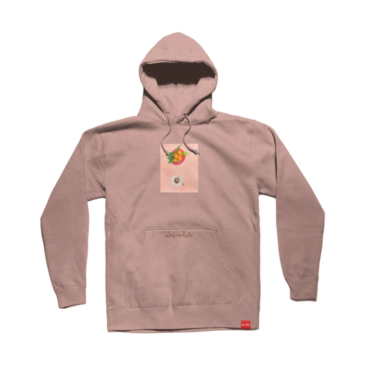 Chocolate Skateboards Little Wins Pullover Hoodie Rose Pink