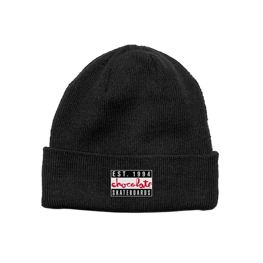 Chocolate Advisory Skate Beanie Black