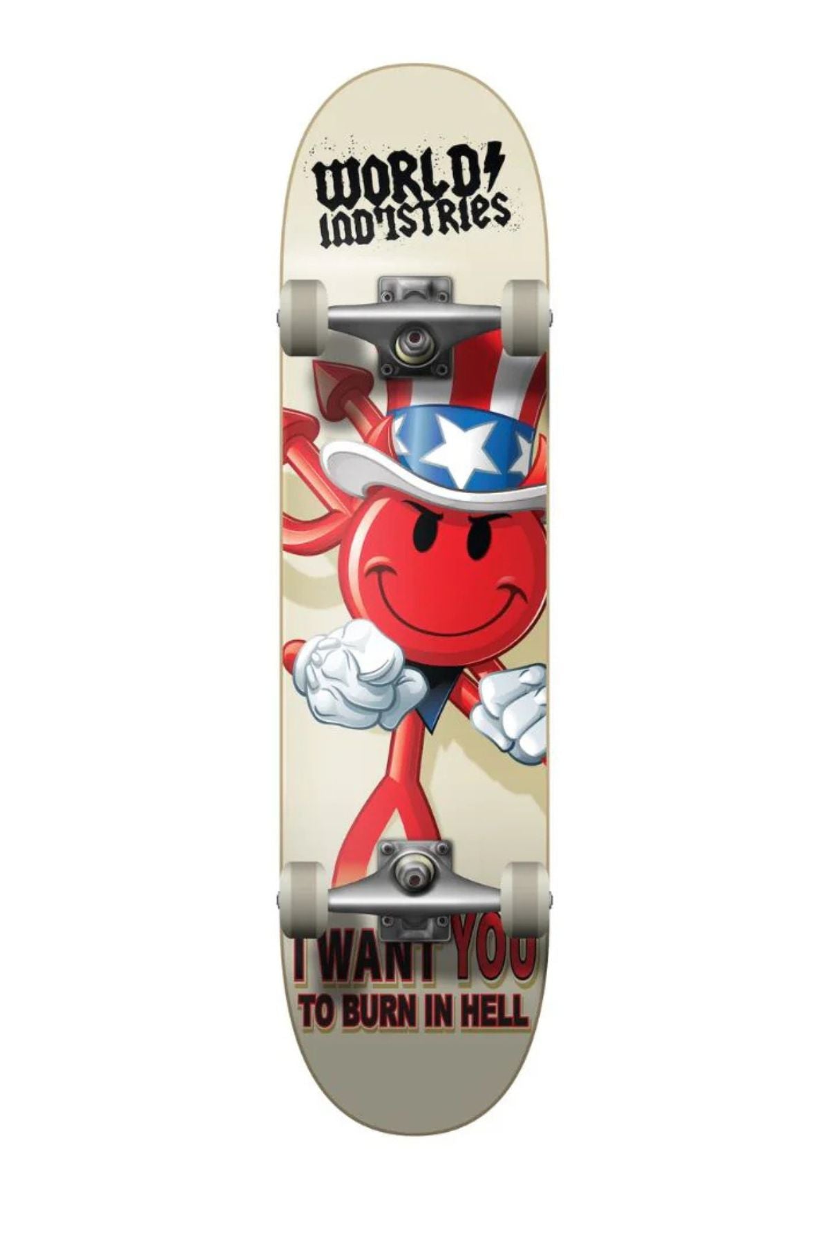 World Industries I WANT U 8.25″ Complete Skateboard