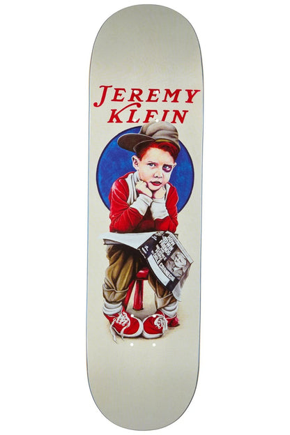 World Industries  Klein Black Eye Kid Deck  EX7  8.25"