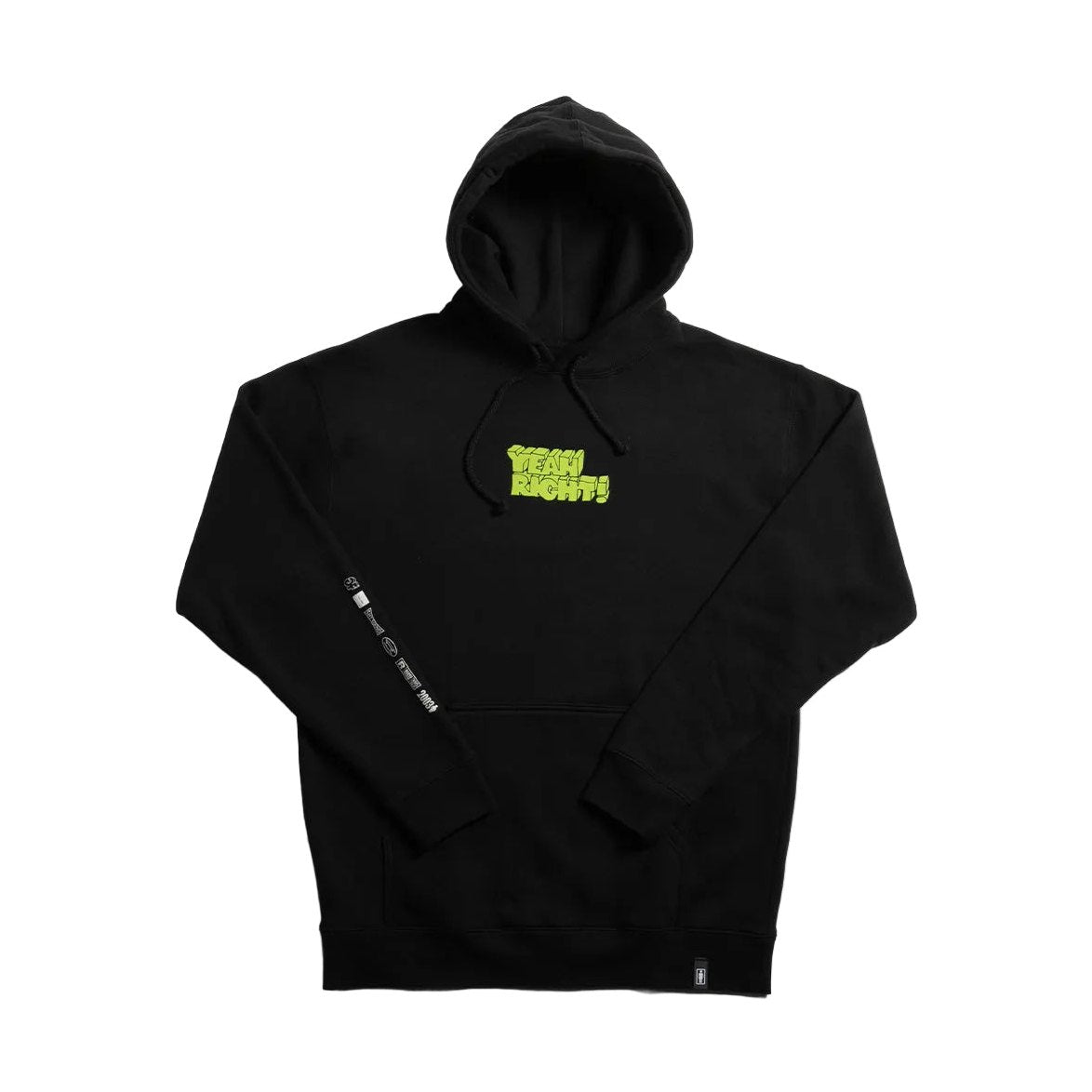 Girl Skateboards  Yeah Right  Hoodie Black