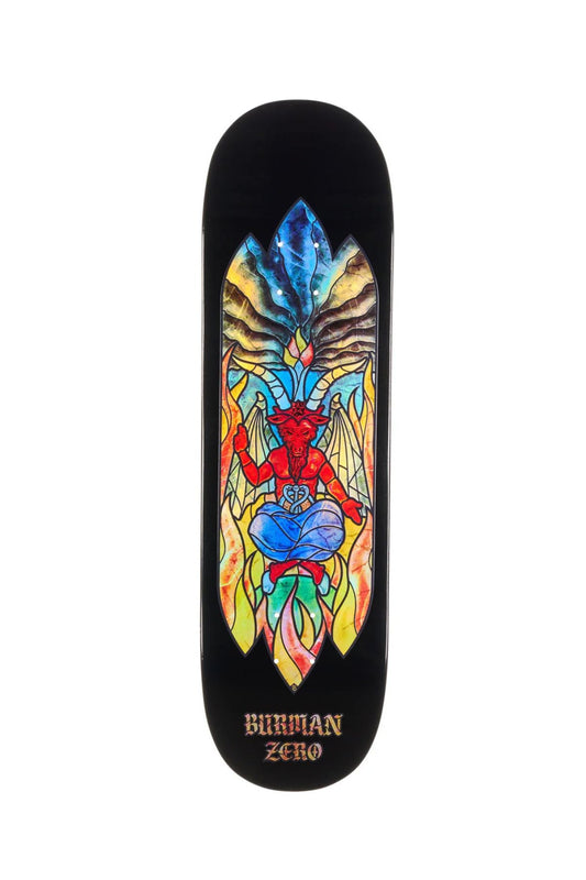 Zero Burman - Stained Glass Series Pro Model deck.