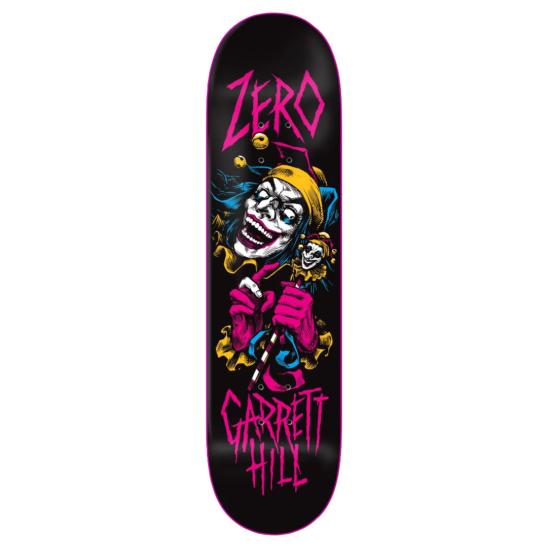 Zero Skateboard Jester 30 yr  Grarrett Hill  8.25"