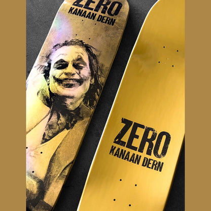 Zero Skateboards Joker Kanaan Dern 8.5" angled view
