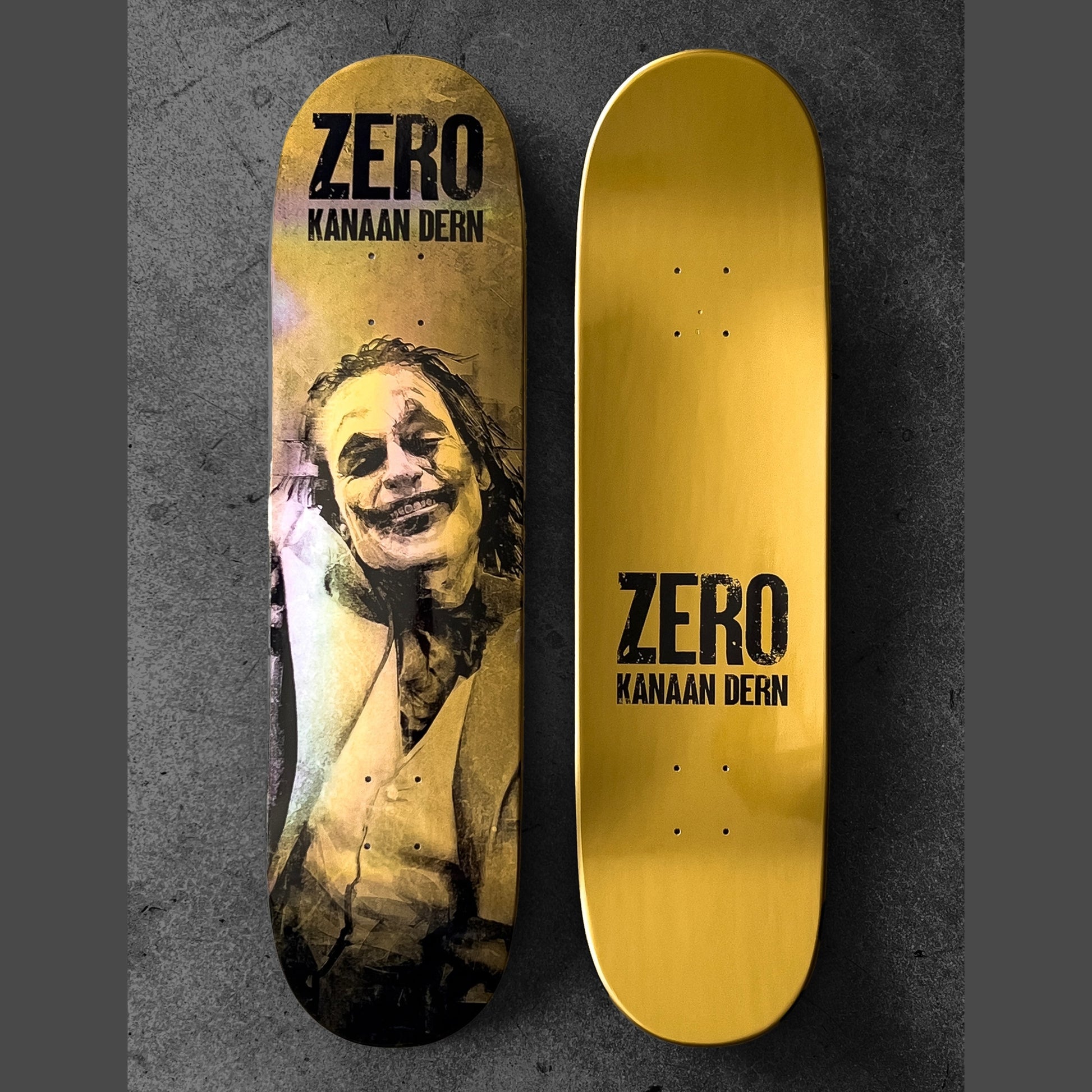 Zero Skateboards Joker Kanaan Dern 8.5" top and bottom