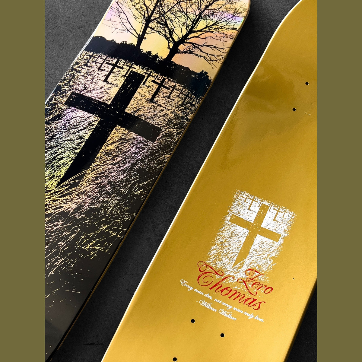 Zero Skateboards Life and Death Jamie Thomas 8.25" angled view