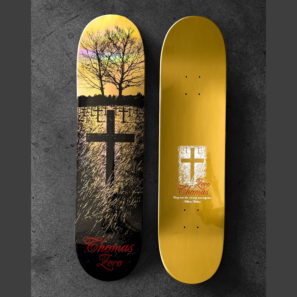 Zero Skateboards Life and Death Jamie Thomas 8.25" top and bottom