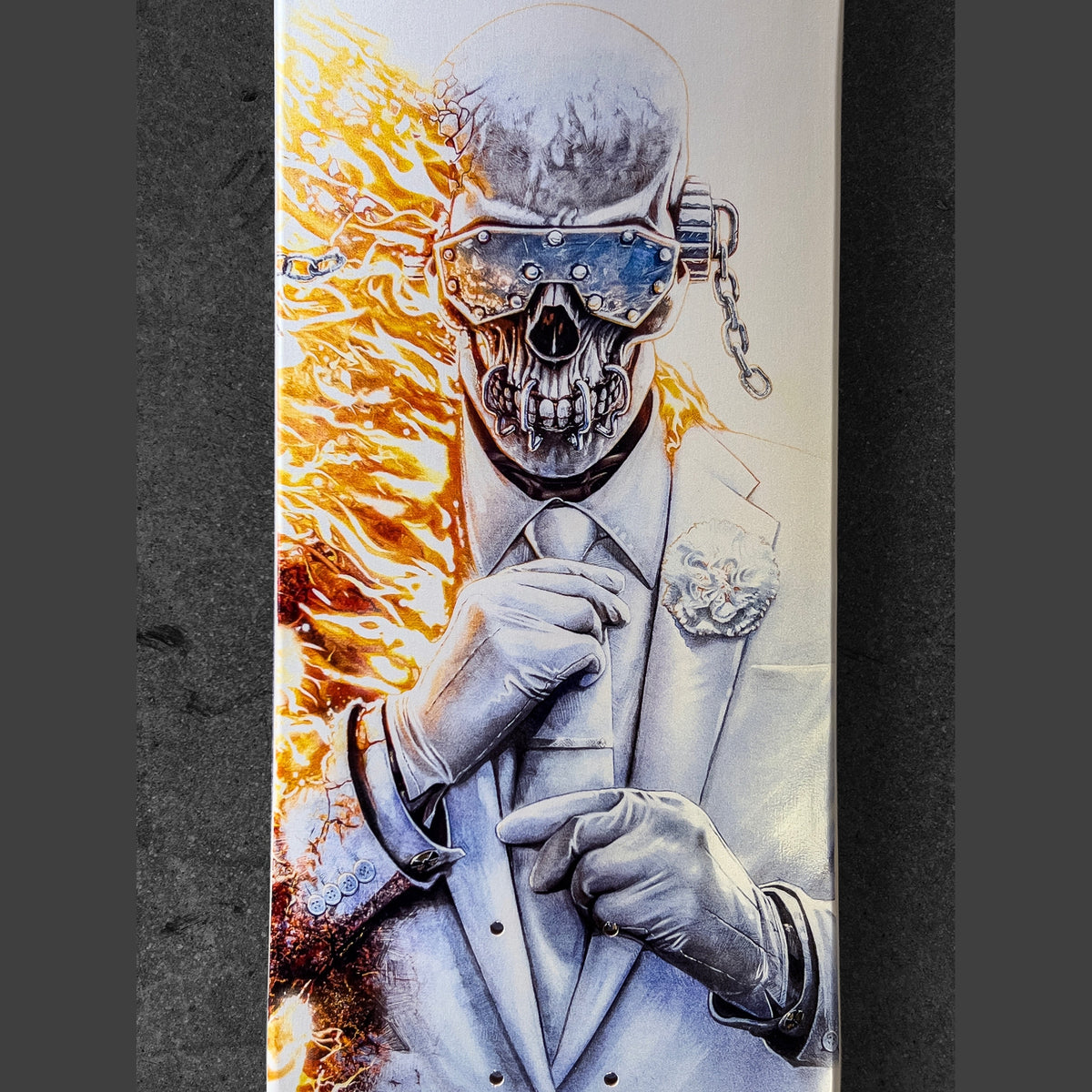 Zero Skateboards Megadeth Final Album 8.25" graphic detail