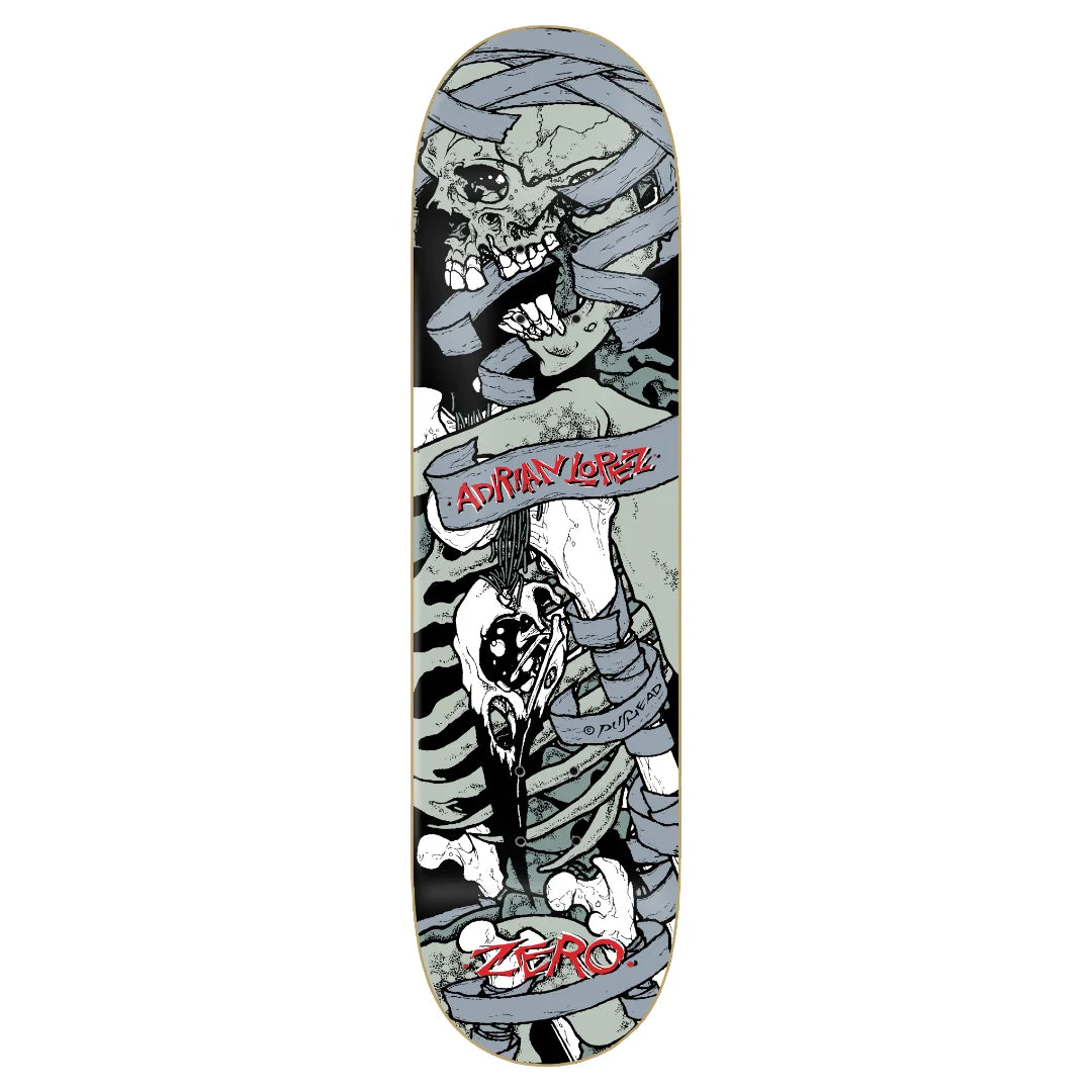 Zero Skateboard Pushed  30 yr  Adrian Lopez  8.25"