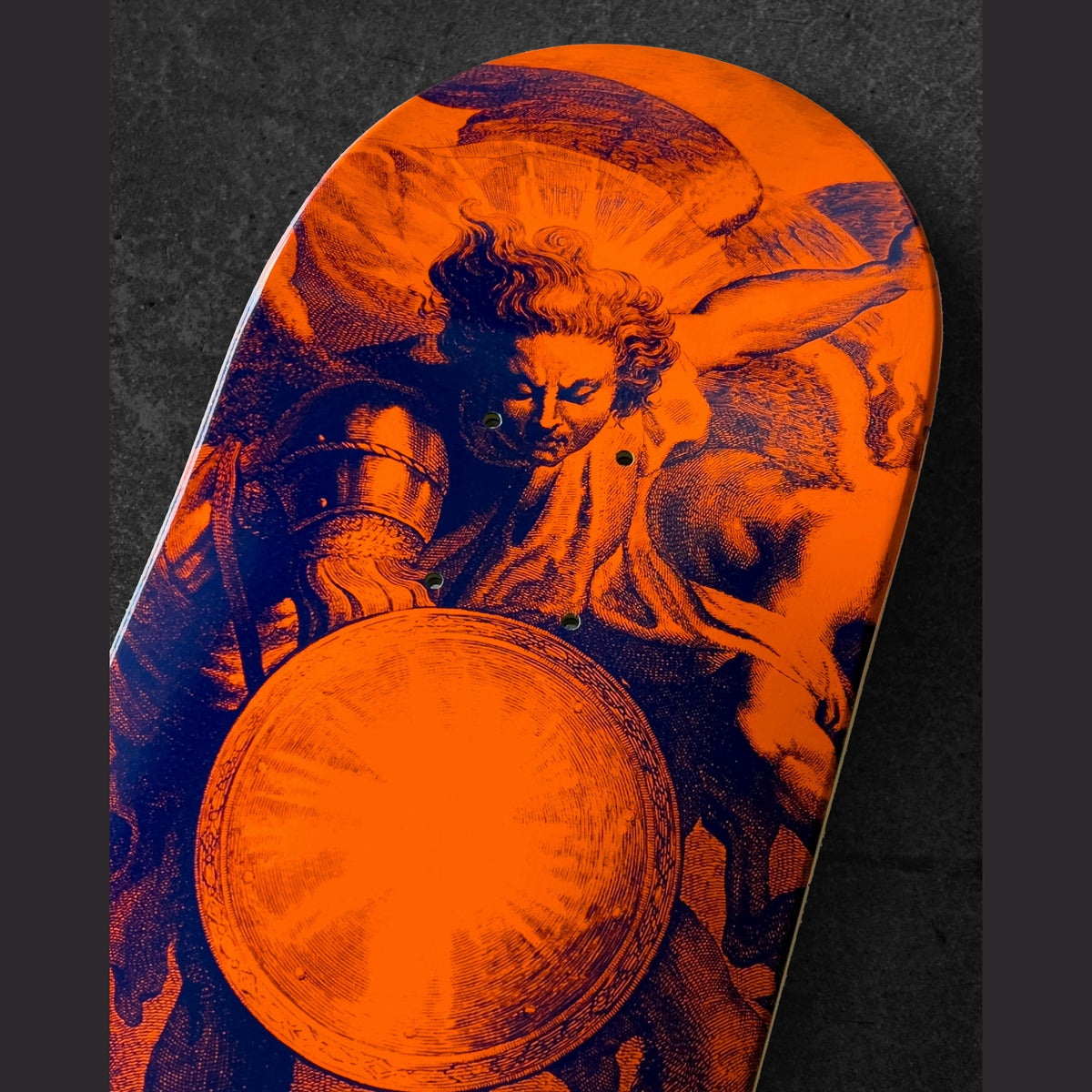 Zero Skateboards Renaissance Kanaan Dern 8.25" nose detail